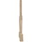 Ekena Millwork Kennewick Rough Sawn Timber Gable Bracket, Douglas Fir, 72"W x 39"H x 2"D x 6"F, 13/12 Pitch GBW072X39X0206KEN00RDF - alternate 2
